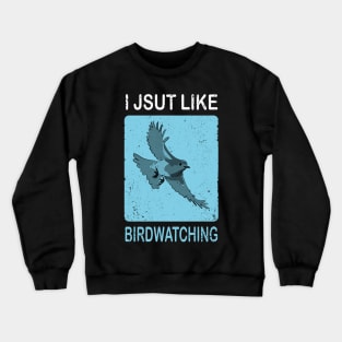 Bird Watching Birds Birding Crewneck Sweatshirt